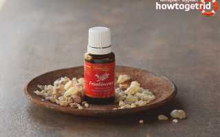 Эфирное масло ладана — свойства и применение