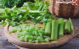 Черешковый сельдерей — когда убирать и как хранить?