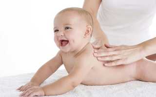 Детский массаж: польза и особенности