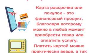Что такое карта рассрочки и какие преимущества она дает