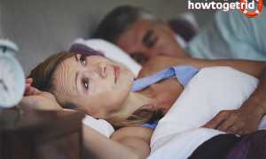 Бессонница при климаксе — что делать?